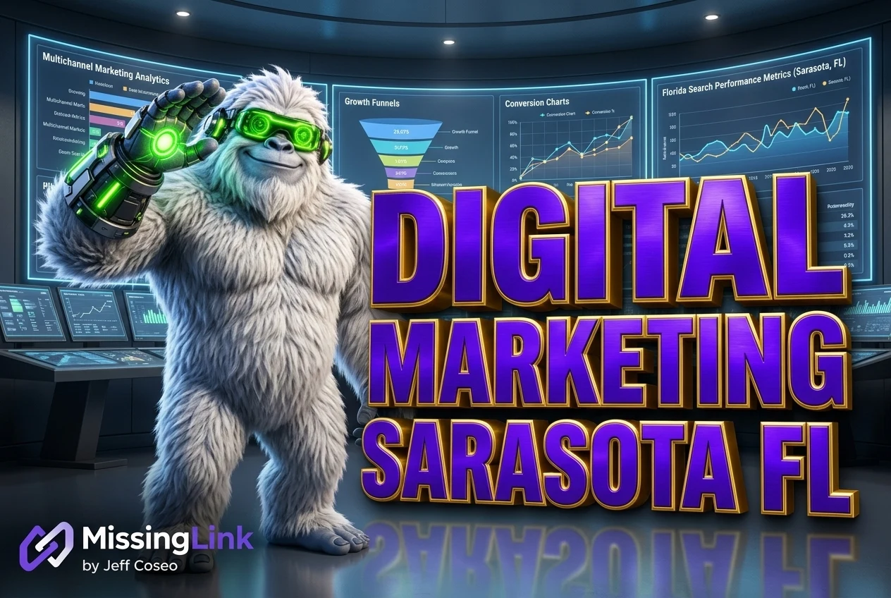 Digital Marketing Sarasota FL - MissingLink Cyber Yeti
